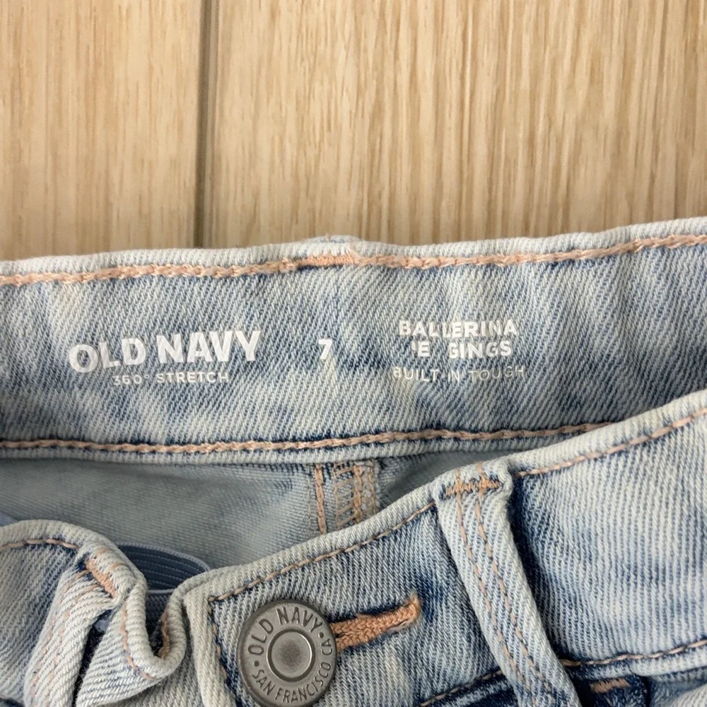 Old Navy Girls Light Blue Casual Distressed jeans